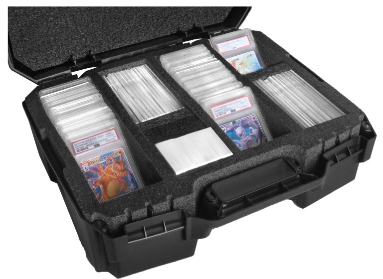 84 Graded Card Slab Collector Carry Case