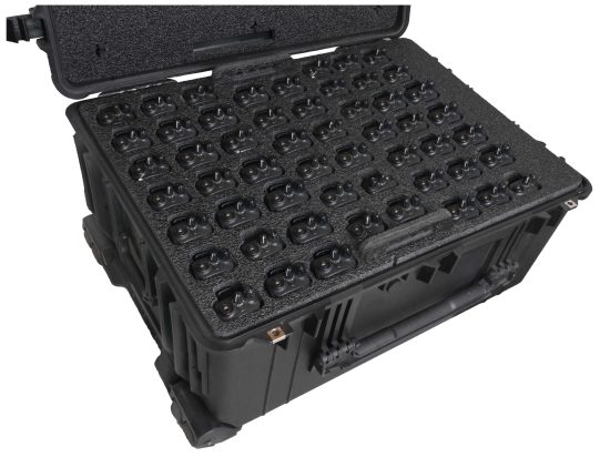 Tactical Weatherproof Equipment Case Vertex Icom Motorola CP200 radios 22" 