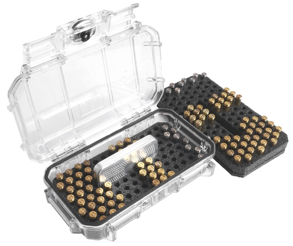 Case Club (qty 204) 9mm Ammo Long Term Waterproof Storage Case