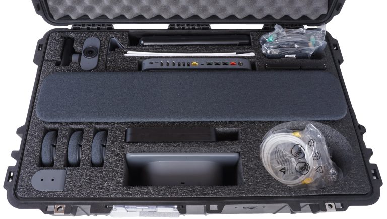 Google Meet Series One Medium Room Hardware Kit Case top