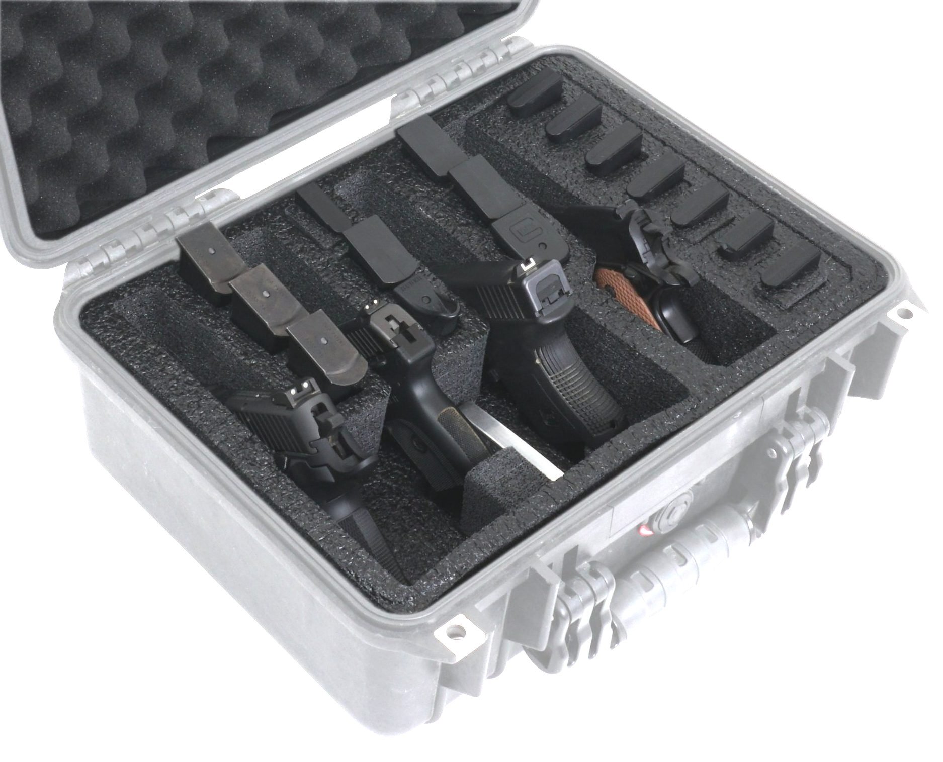 Pelican Case 1300 Foam Inserts Set 1301 by Cobra (4 Pieces)