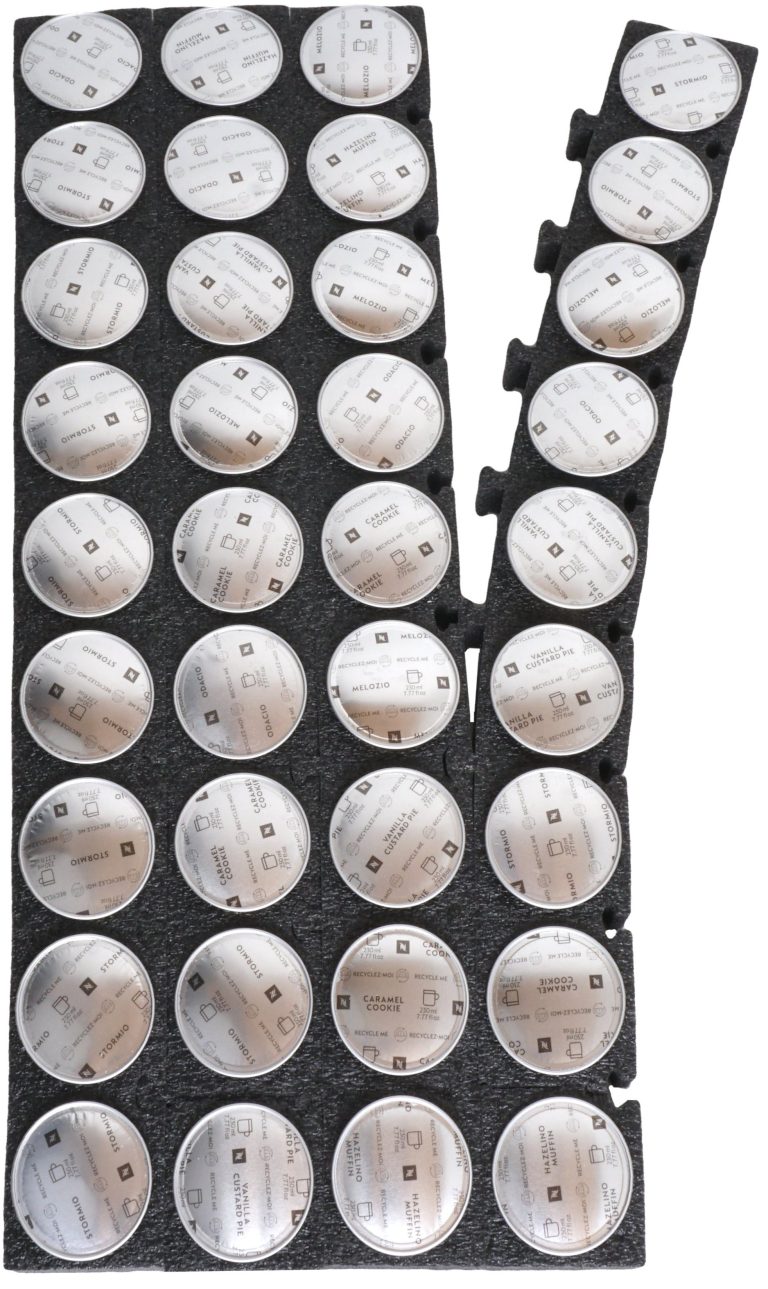 nespresso vertuo pod drawer foam