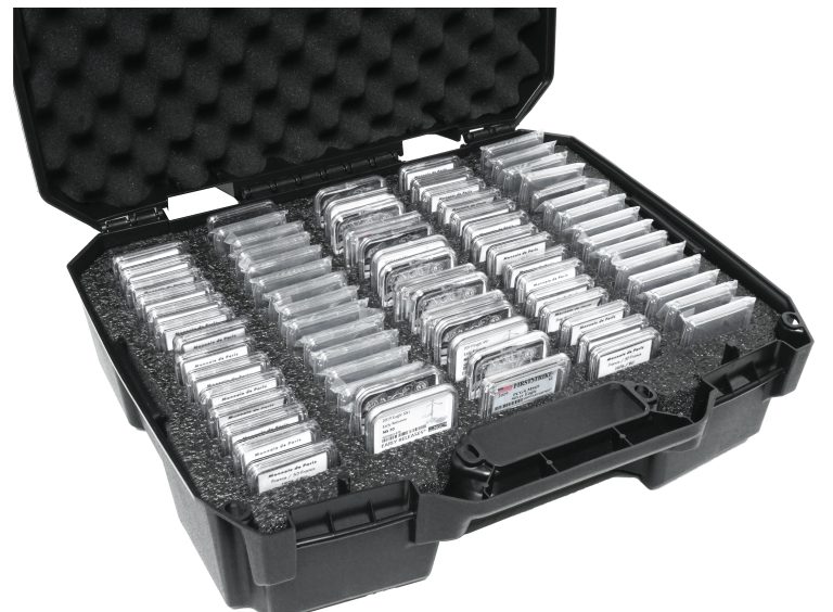 75-130 Graded Coin Slab Collector Carry Case