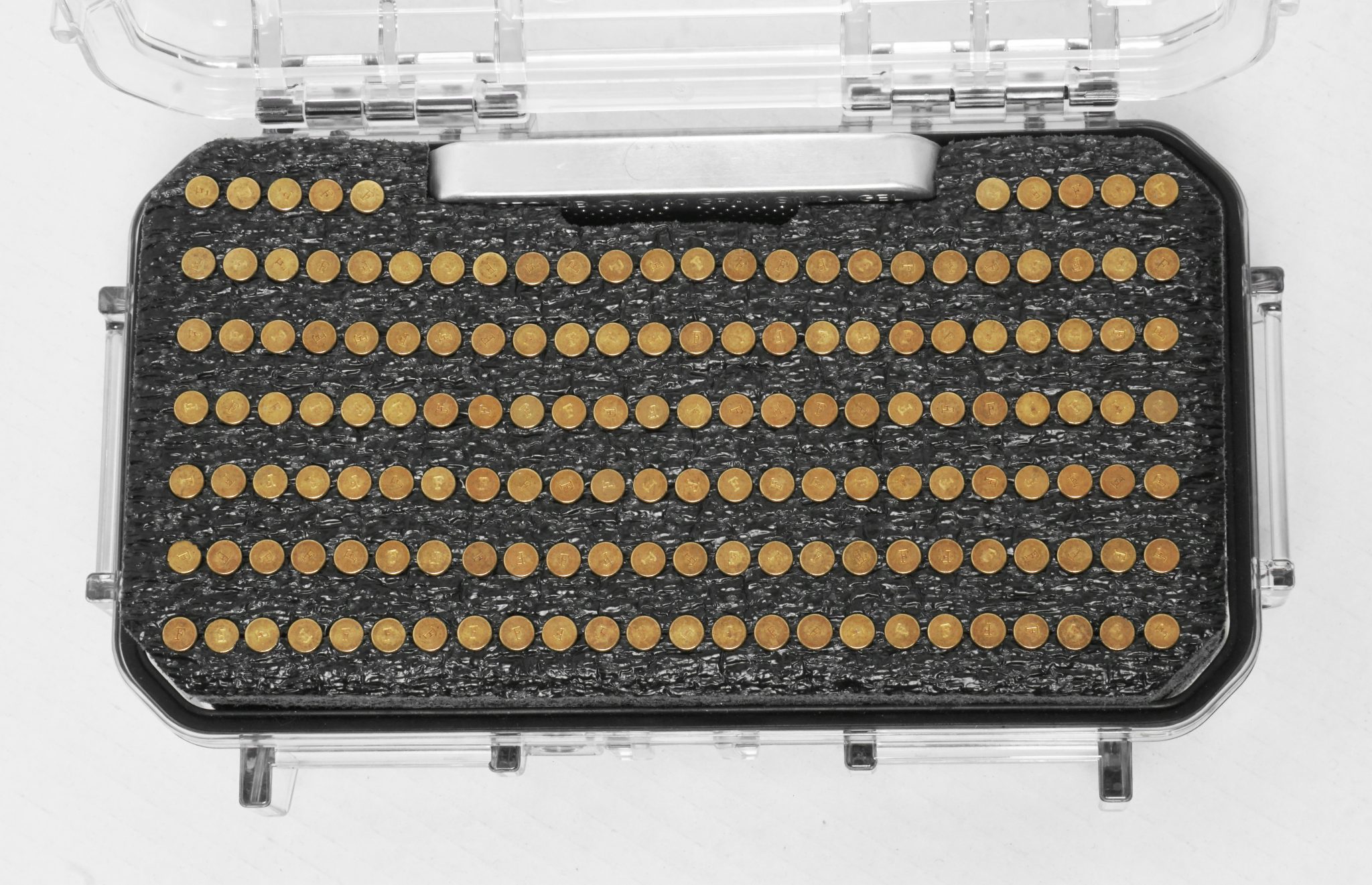 22LR Ammo Storage Tray For Pelican 1010/1030 – Holds 70 Rounds, By WOP