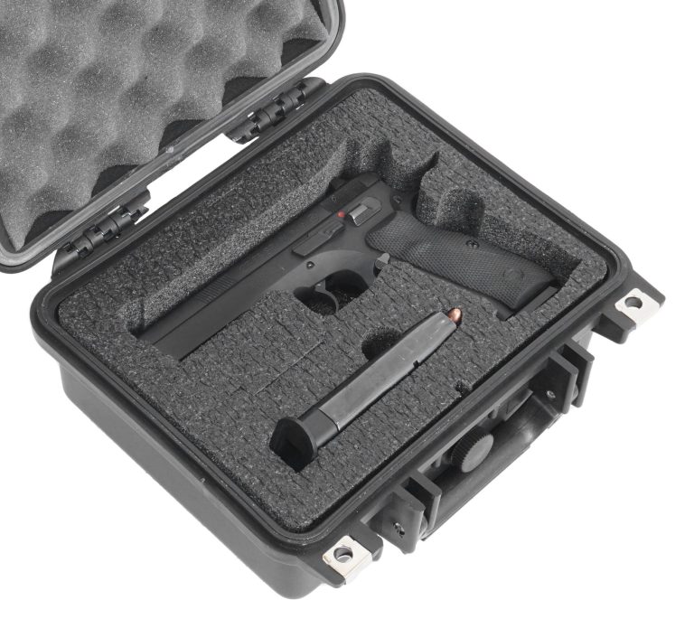 thumbnail image 2 of Case Club Waterproof Pistol Case For CZ Scorpion EVO 3 S1/S2 Micro - Foam Cutouts, Silica Gel, Airline Approved 2 of 10