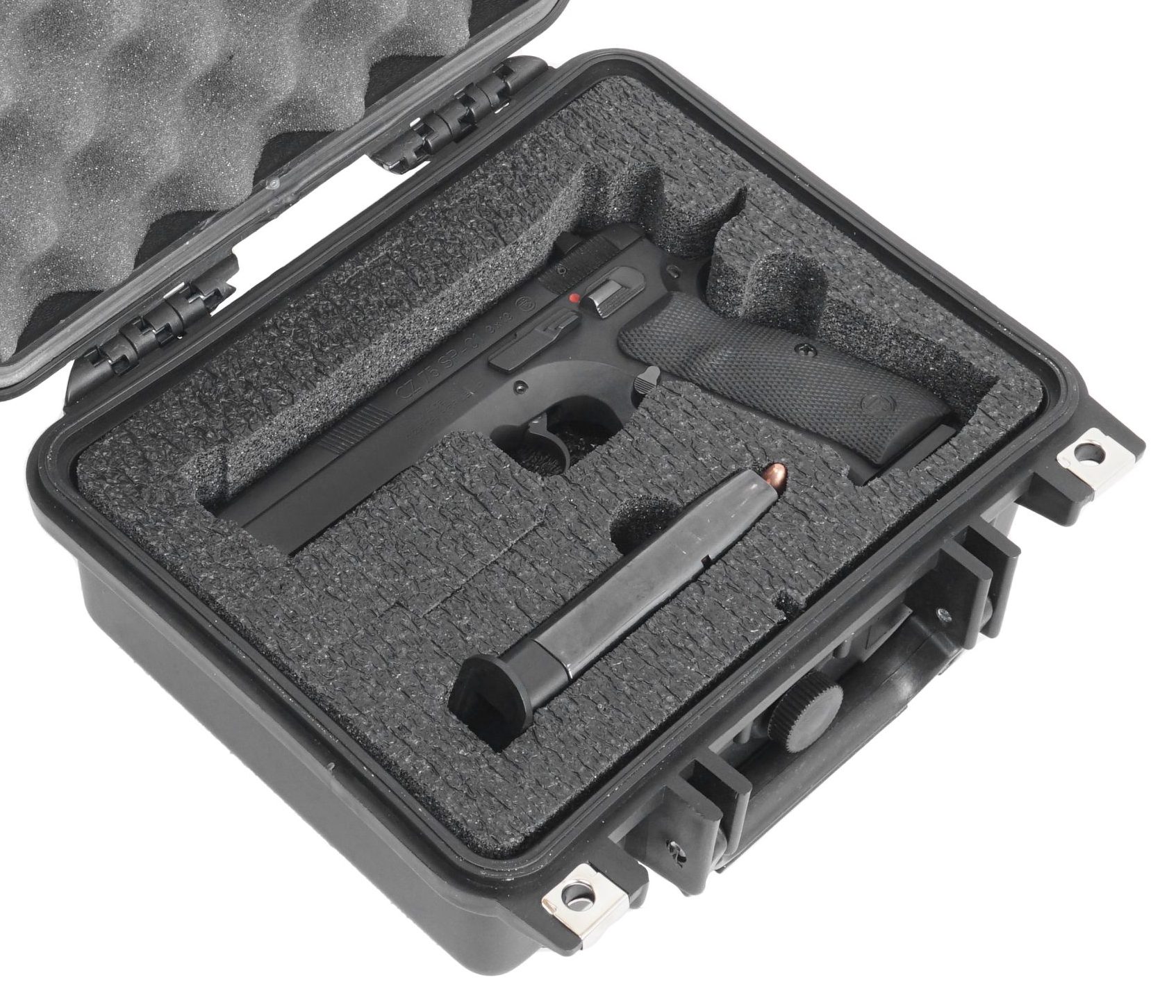 Case Club CZ-75 Waterproof Pistol Case with Pre-Cut Foam
