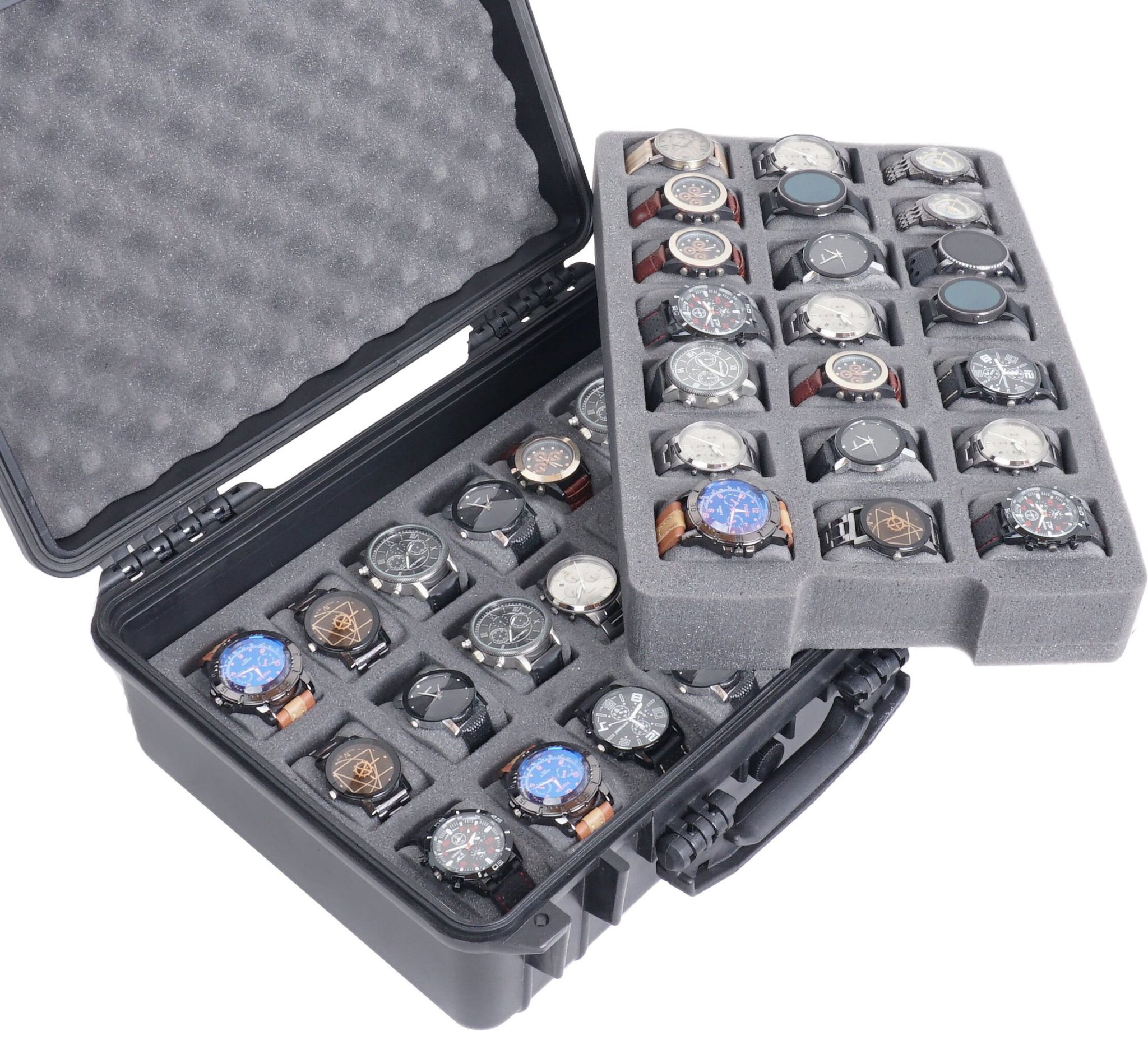 Case Club 42 Watch Waterproof Case Heavy Duty Airline Approved Case