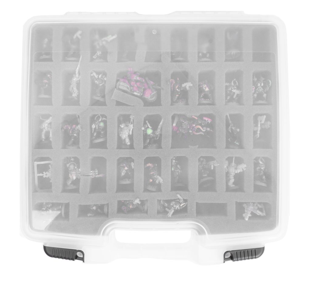 Case Club 82+ Miniatures Carry Case Customizable Figurine Case