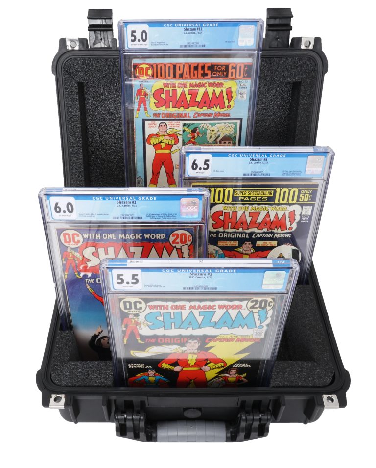 Comic Book Case Display View