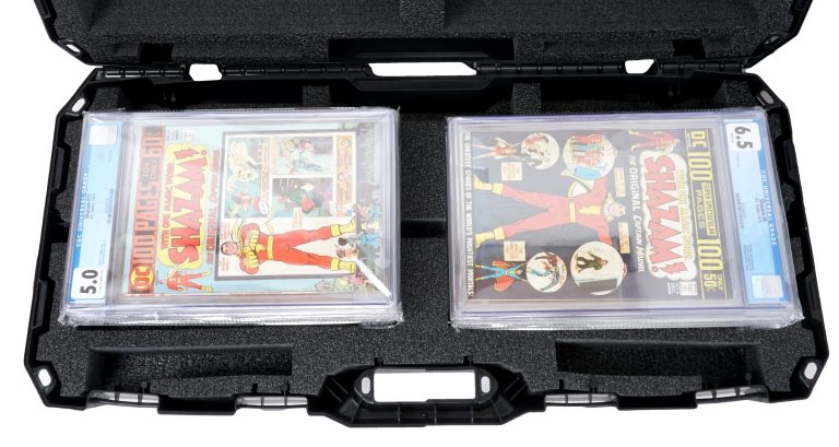 Comic Book Case Top View