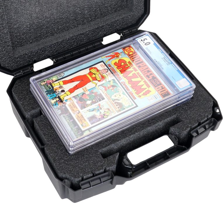 7 Graded Comic Book Slab Collector Carry Case