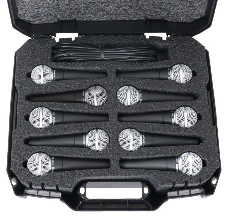 Shure SM58 Microphone Case Tray 1 View