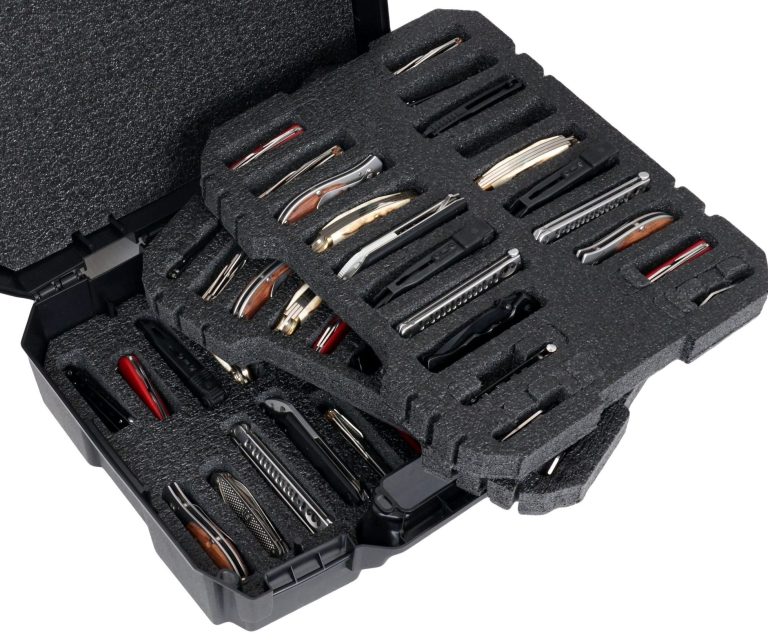 60 Folding Knives Carry Case