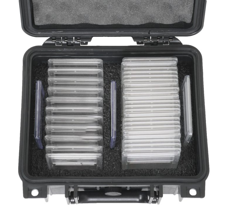 25 Card Collector Case Half View