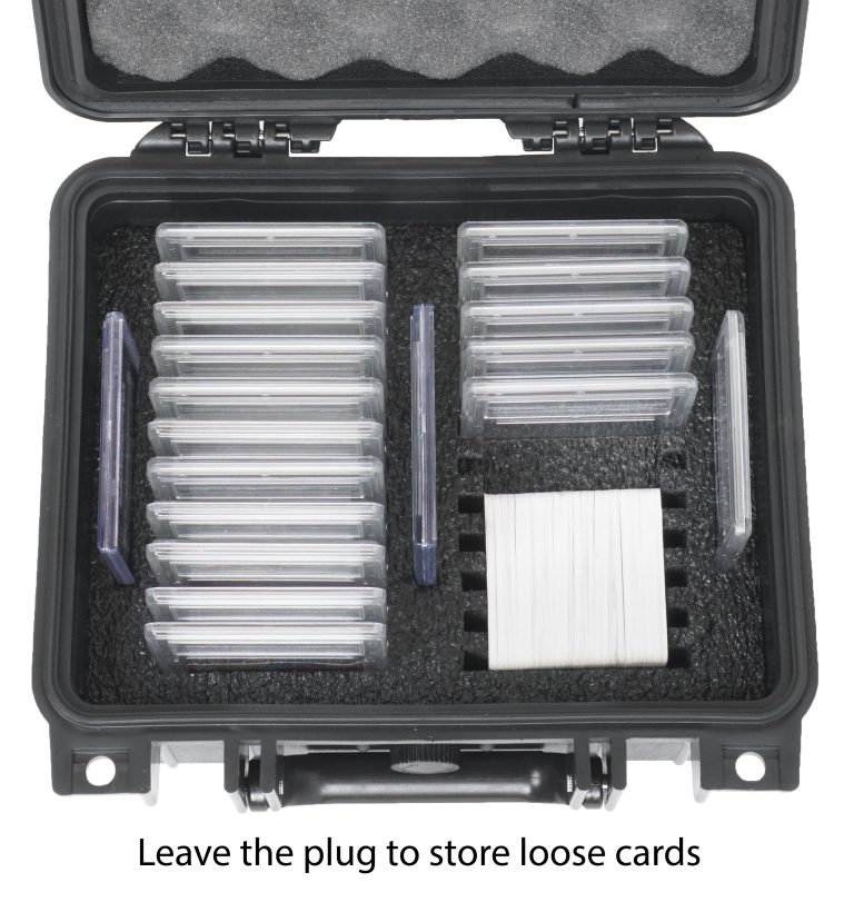 25 Card Collector Case Loose Card View