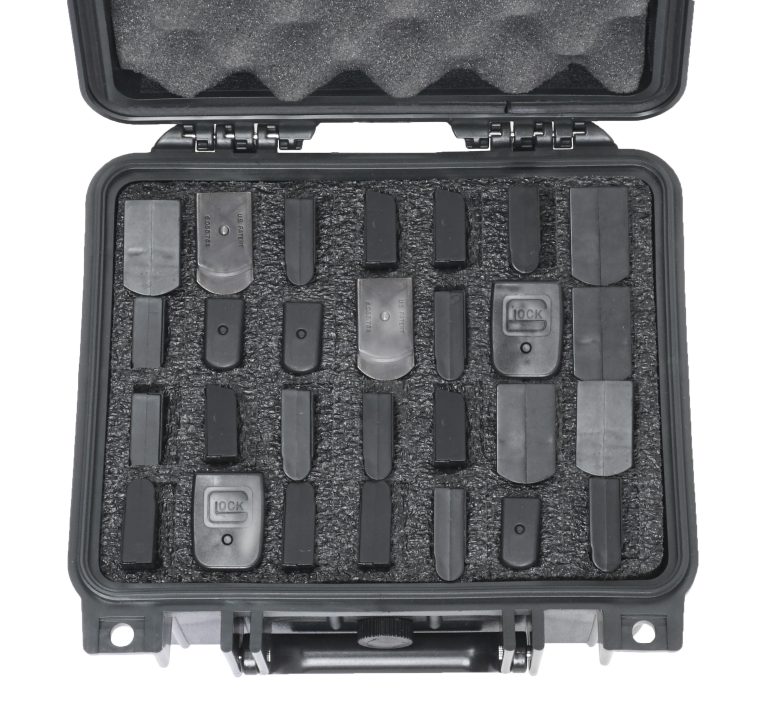 28 Pistol Mag Case Top View