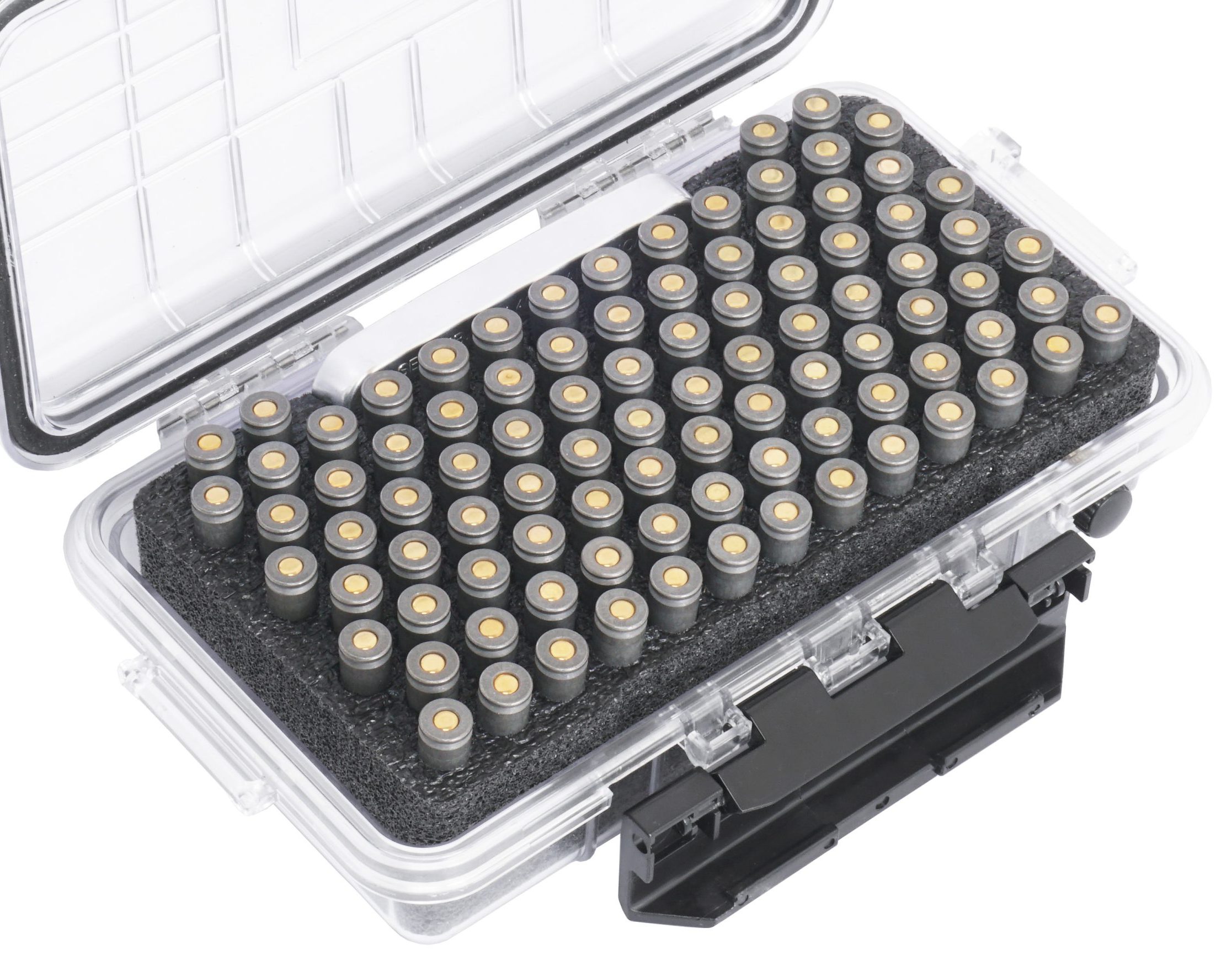 Case Club (qty 204) 9mm Ammo Long Term Waterproof Storage Case