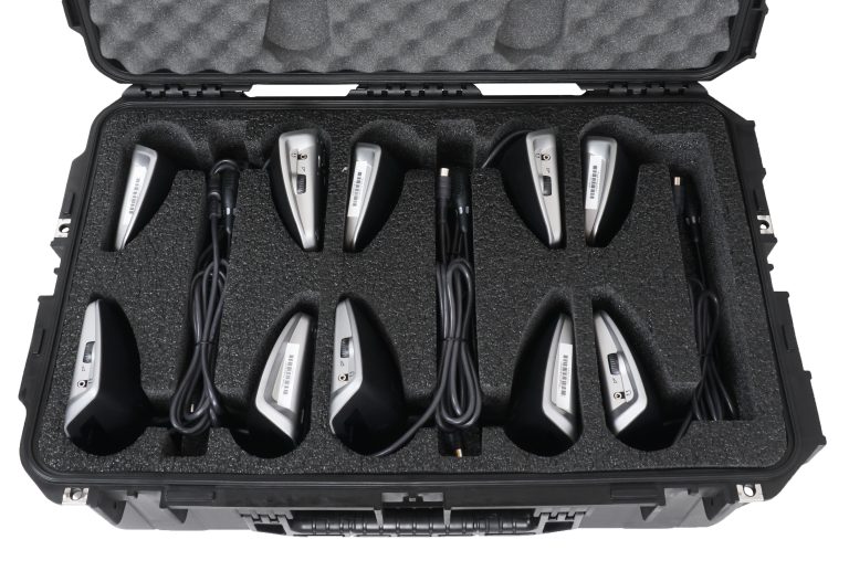 x10 Bosch CCS 1000 D Microphone Case Top View