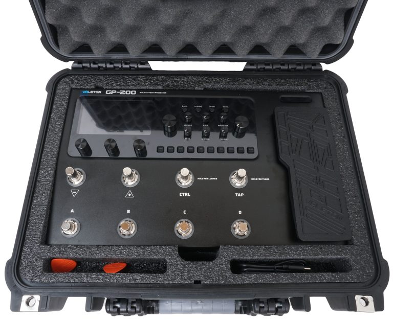 valeton gp-200 multi effects processor case top2