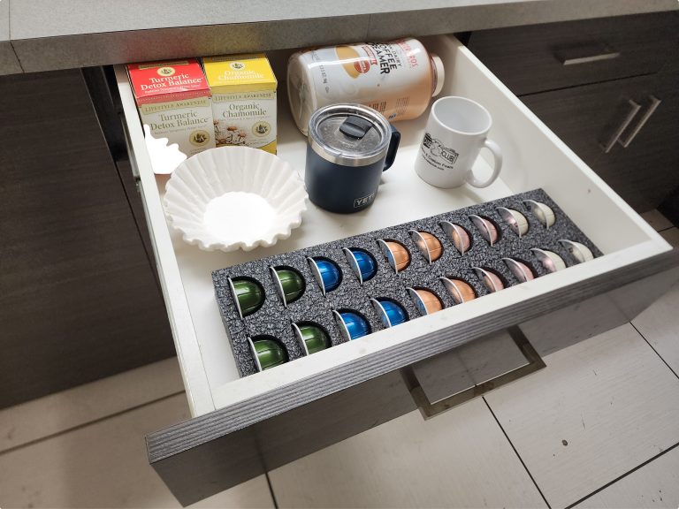 Nespresso Pod Drawer Foam Qty 20 Main Drawer