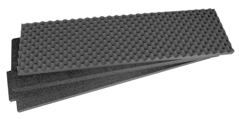 Closed Cell Polyethylene Foam Set to Fit Pelican 1750 Case