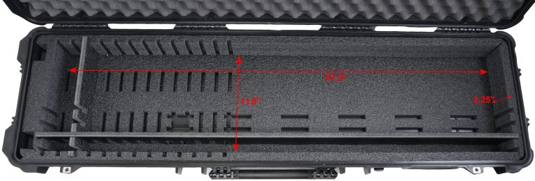 61 note keyboard case dimensions