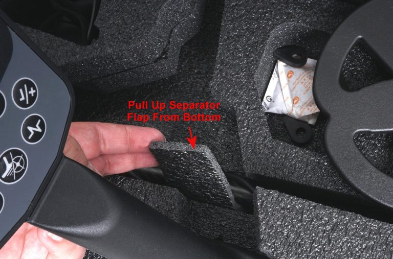 minelab equinox metal detector case FLAP