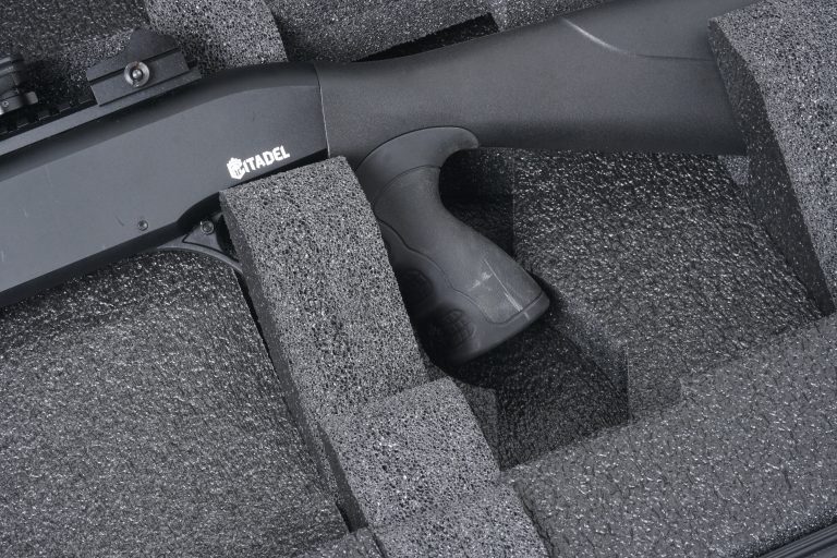 2 RIFLE UP CLOSE STOCK