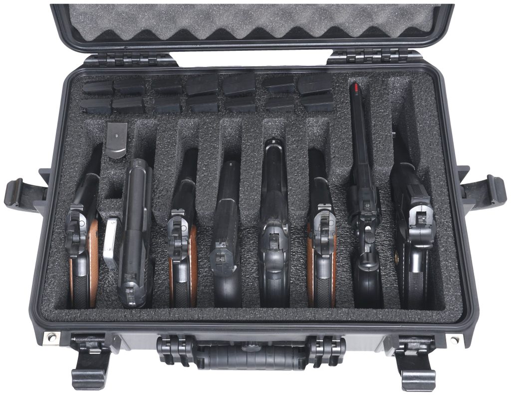 8 Pistol & Revolver Magnum Case - Case Club