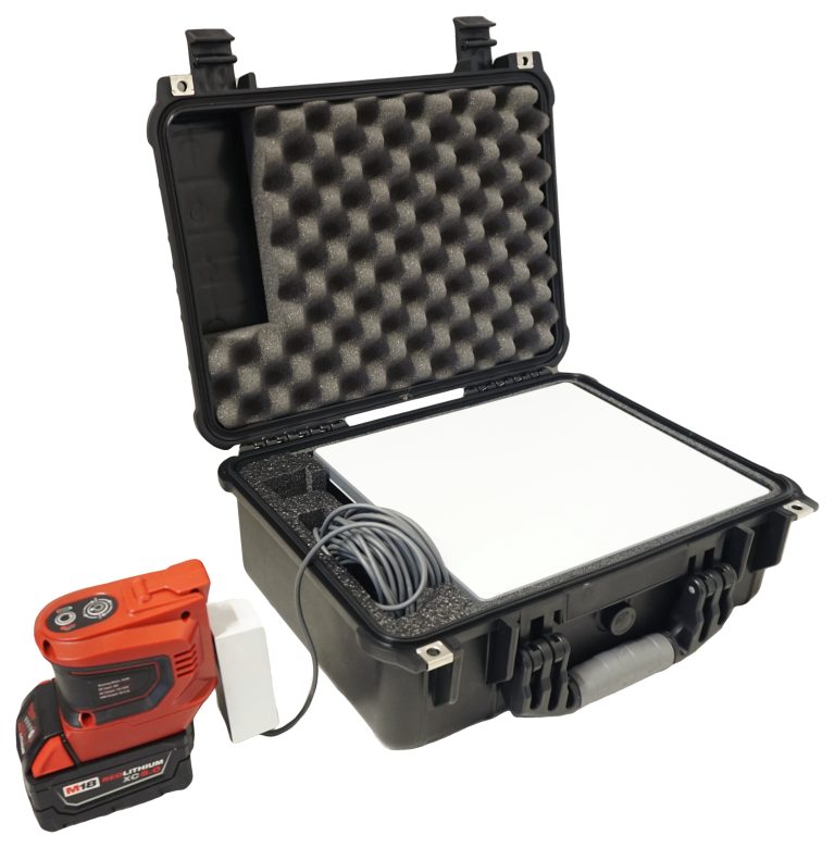 Battery Powered Starlink Mini Mobile Internet Kit Case with Inverter for Milwaukee