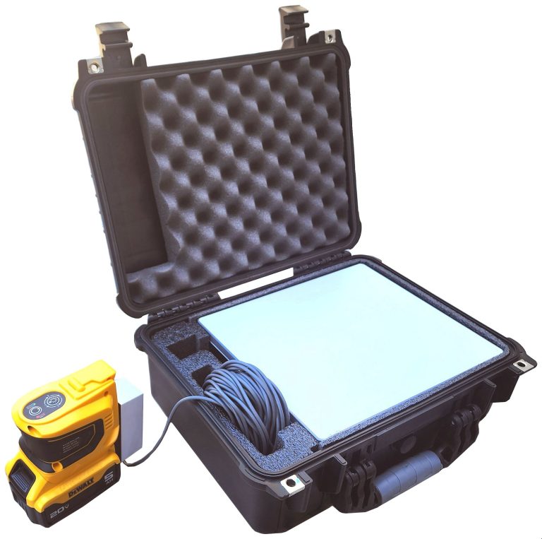 Battery Powered Starlink Mini Mobile Internet Kit Case with Inverter for DeWALT