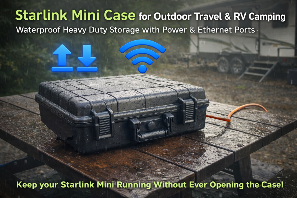 Starlink Mini Dish Kit Ported Case - Case Club