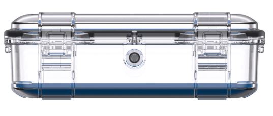 Pelican M60 Blue Clear Closed